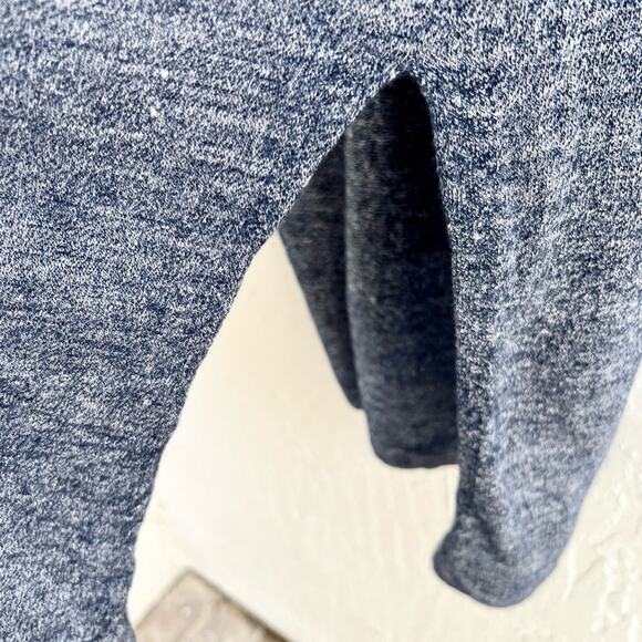 Theory Torina wool-linen blue heather duster cardigan size P / small - Picture 5 of 6